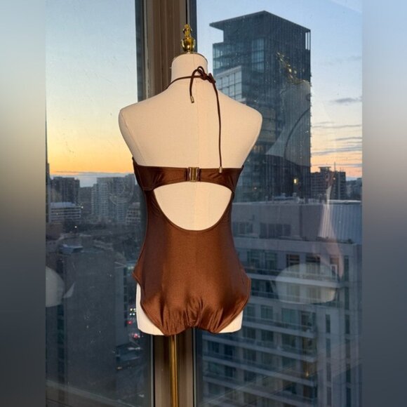 🆕 ZIMMERMANN 🧿 NWOT Devi Balconette Eyelet 1PC Bathing Suit, Sz 3AB US 8 - 10 - Picture 7 of 16